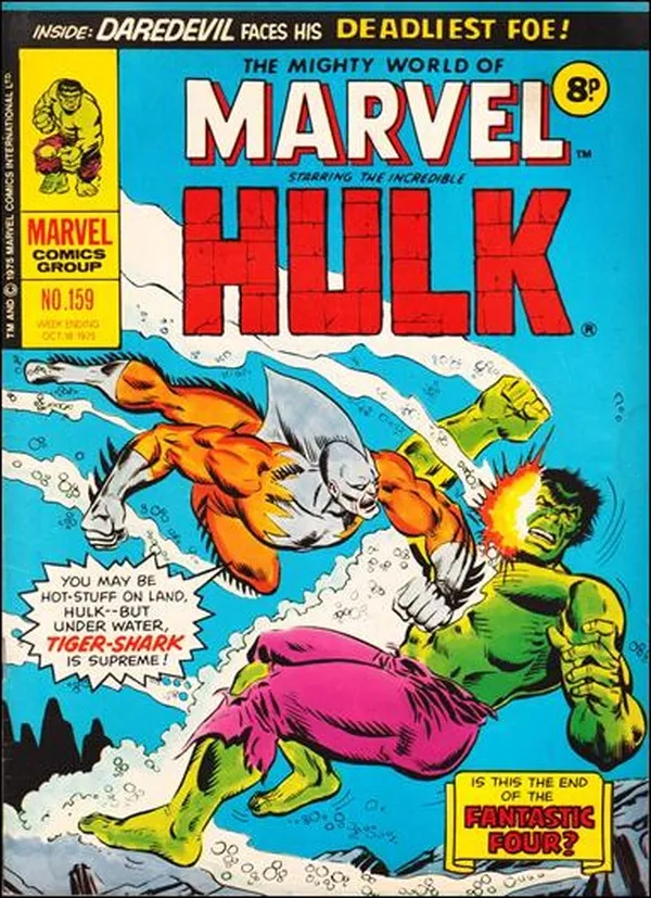 Cover of The Mighty World of Marvel #159