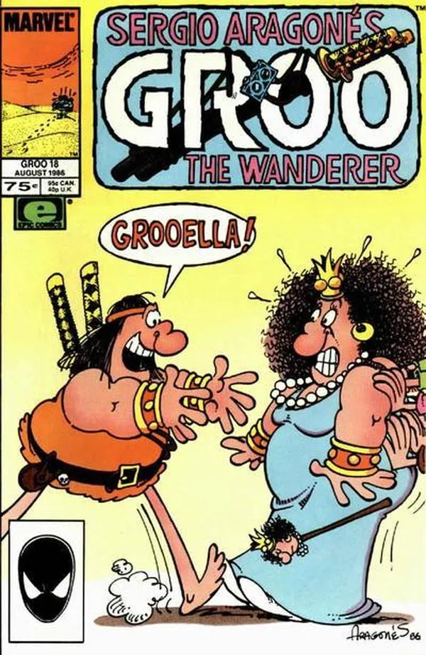 Cover of Sergio Aragonés Groo the Wanderer #18