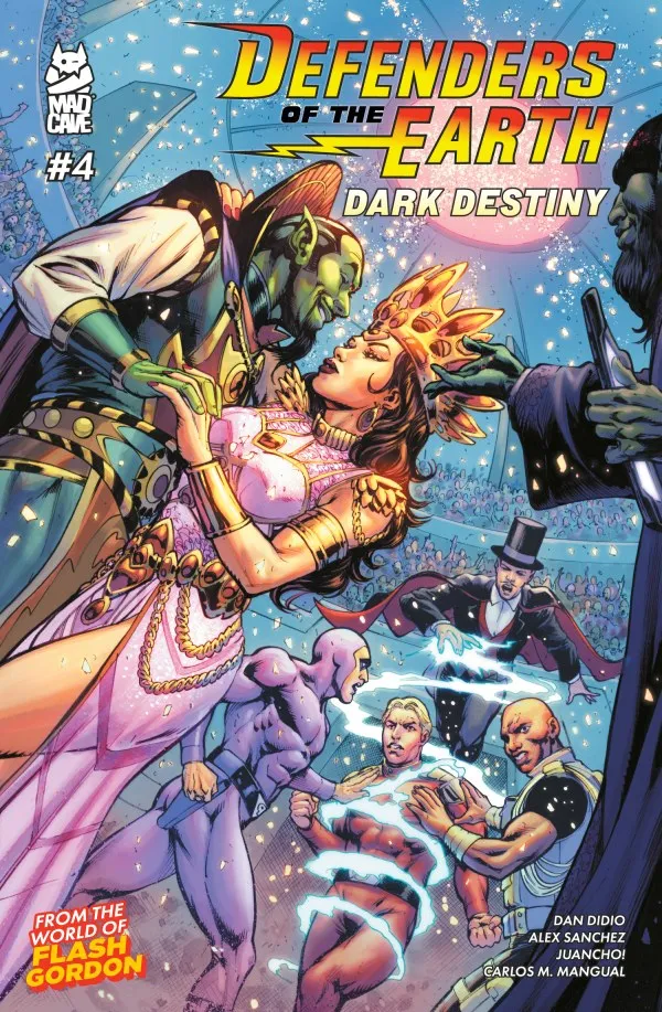 Cover of Defenders of the Earth: Dark Destiny #4