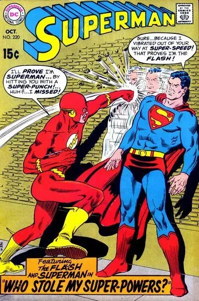 Cover of Superman #220