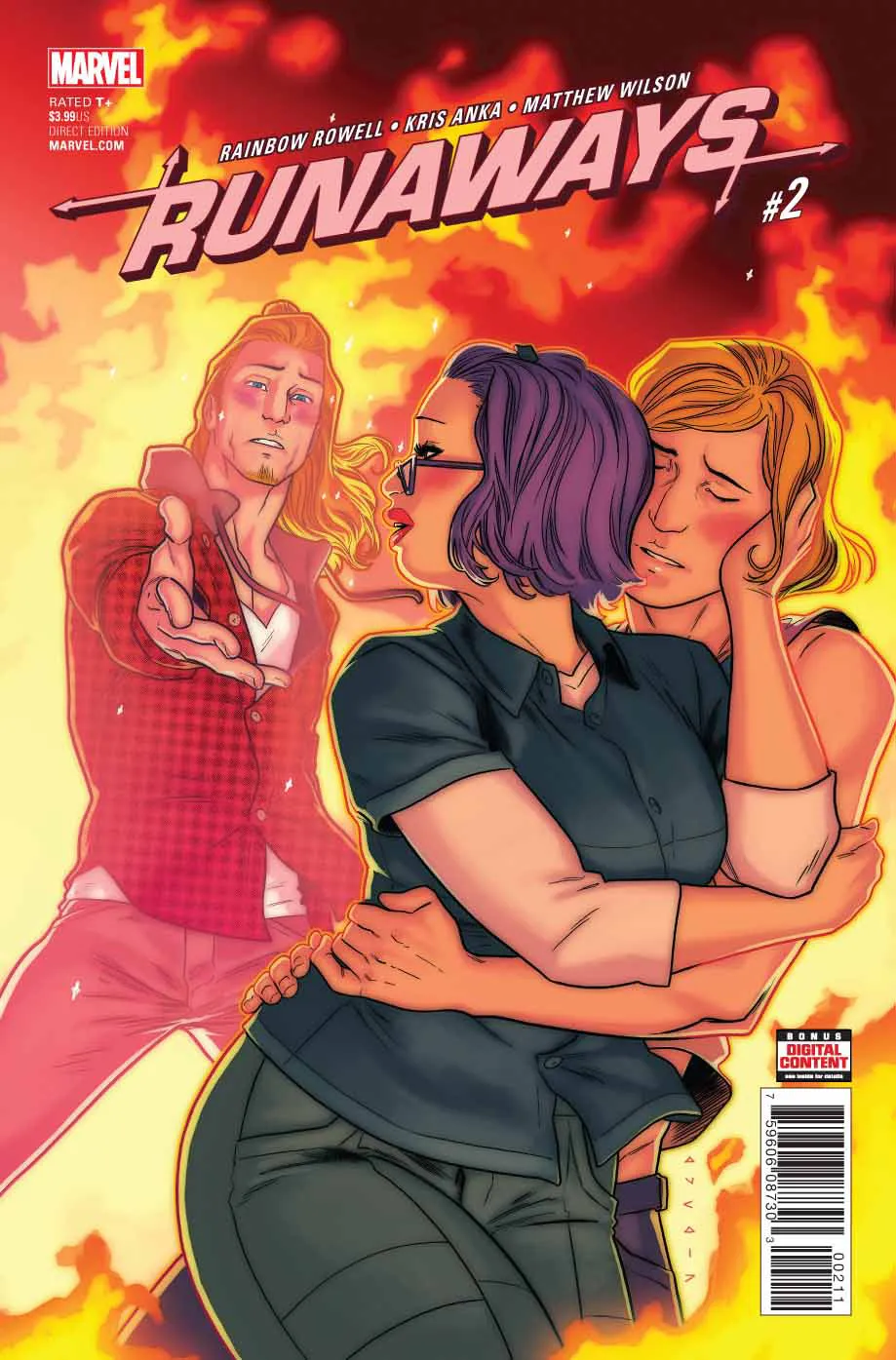 Cover of Runaways #2