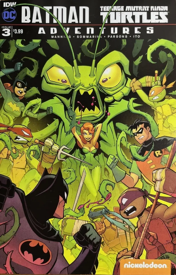Cover of Batman / Teenage Mutant Ninja Turtles Adventures #3