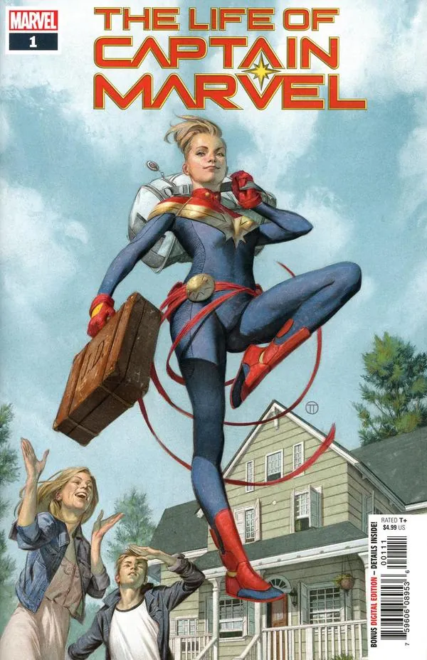 Cover of The Life of Captain Marvel #1