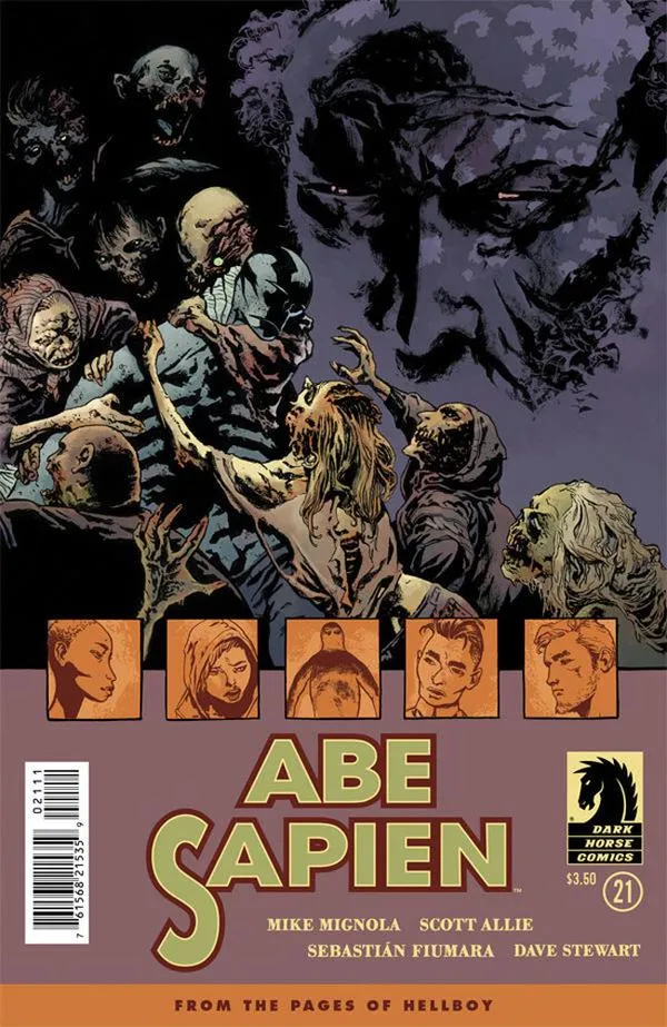 Cover of Abe Sapien #21 (31)