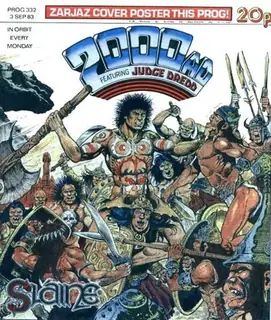 Cover of 2000 AD #332