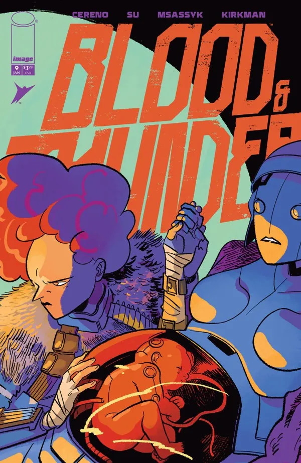 Cover of Blood & Thunder #9