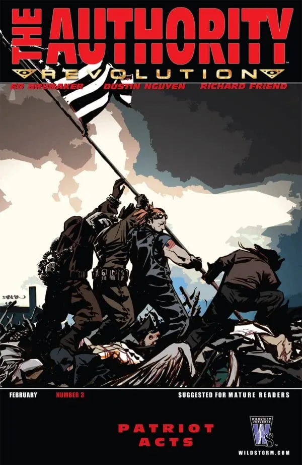 Cover of The Authority: Revolution #3