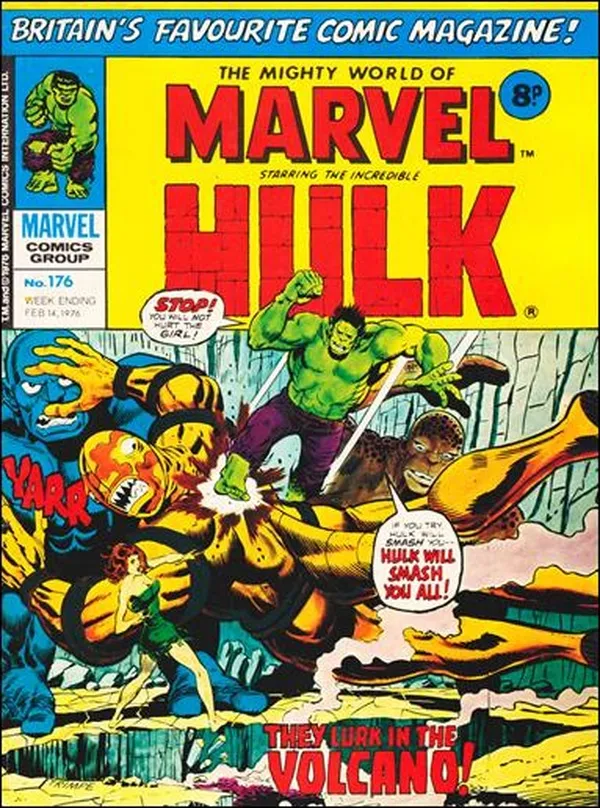 Cover of The Mighty World of Marvel #176