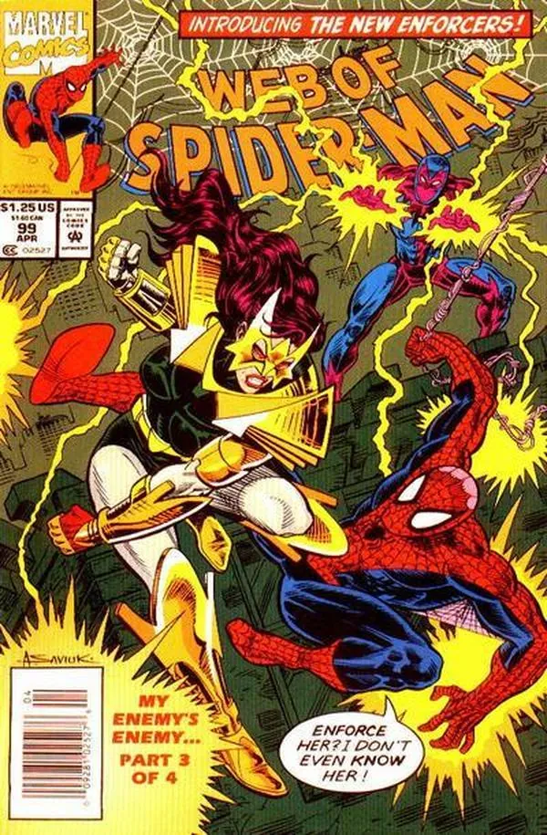 Cover of Web of Spider-Man #99