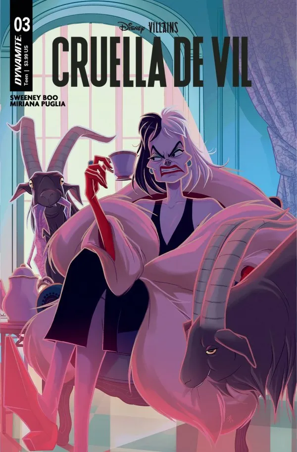 Cover of Disney Villains: Cruella de Vil #3