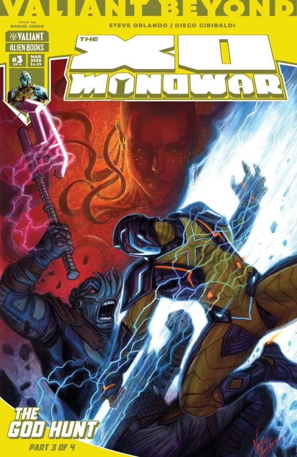Cover of Valiant Beyond: The X-O Manowar: The God Hunt #3