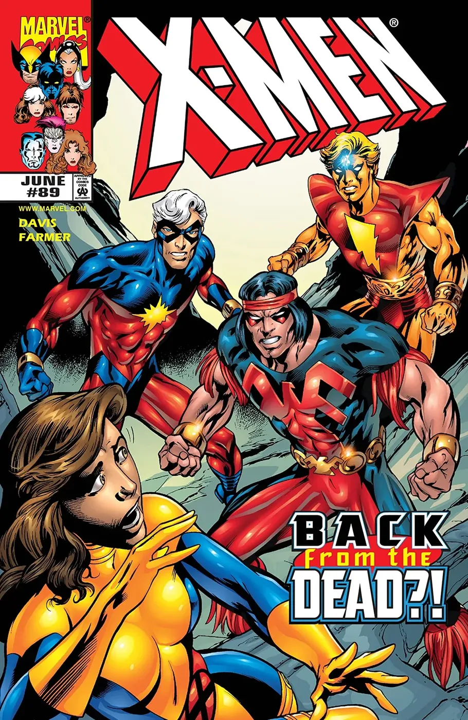 Cover of X-Men #89