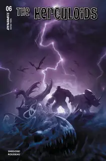 Cover of The Herculoids #6