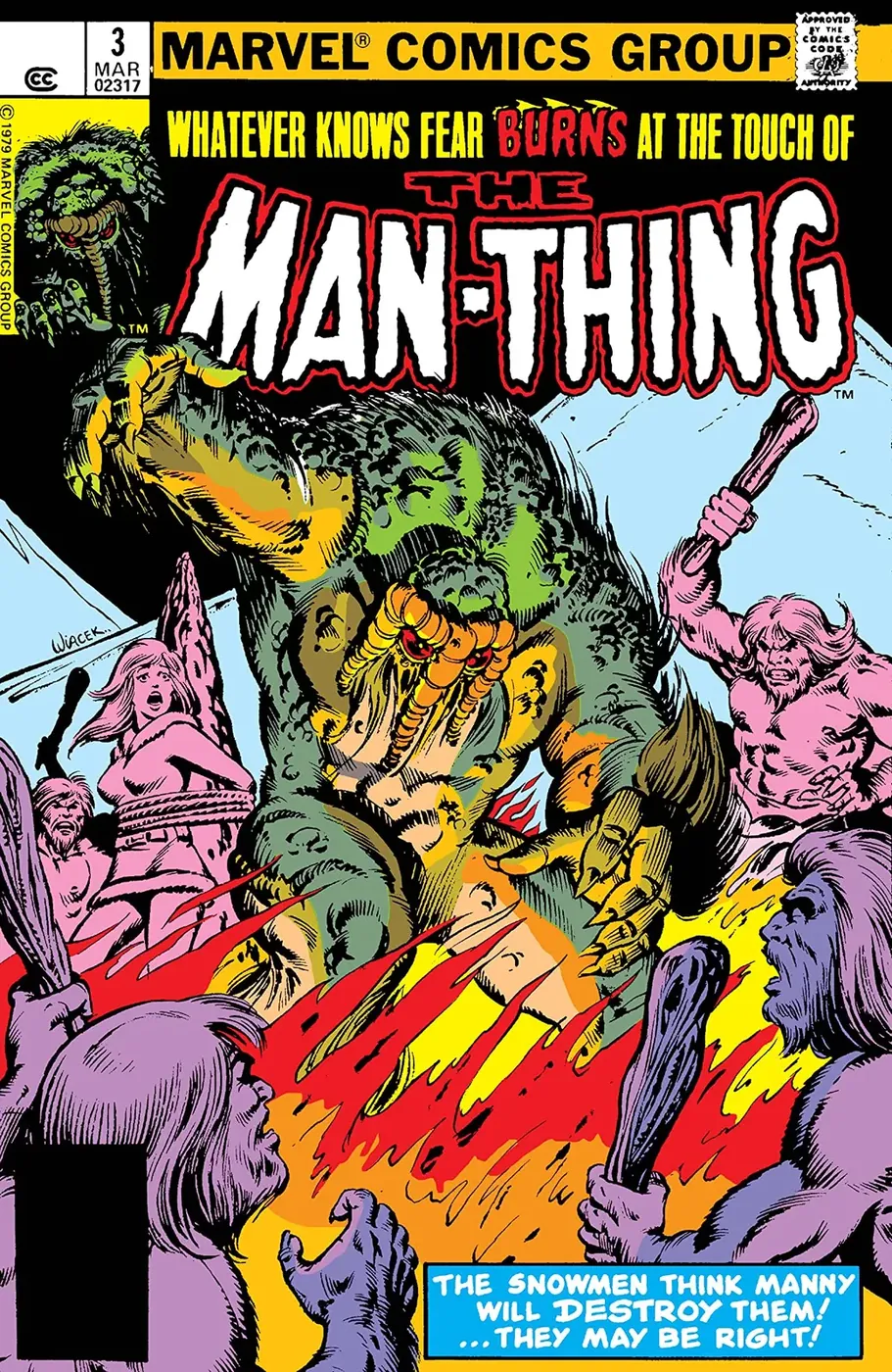 Cover of Man-Thing #3