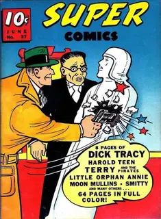 Cover of Super Comics #37