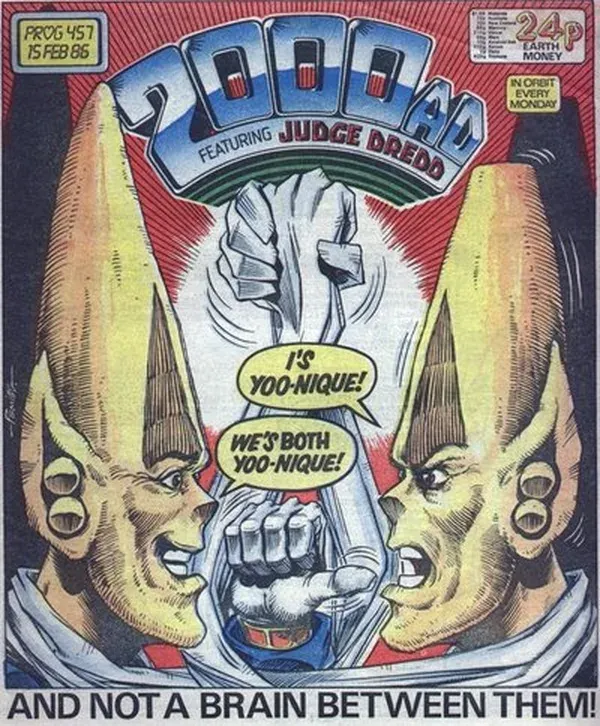 Cover of 2000 AD #457