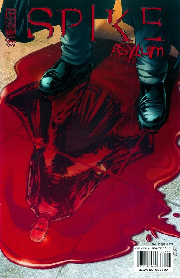 Cover of Spike: Asylum #4