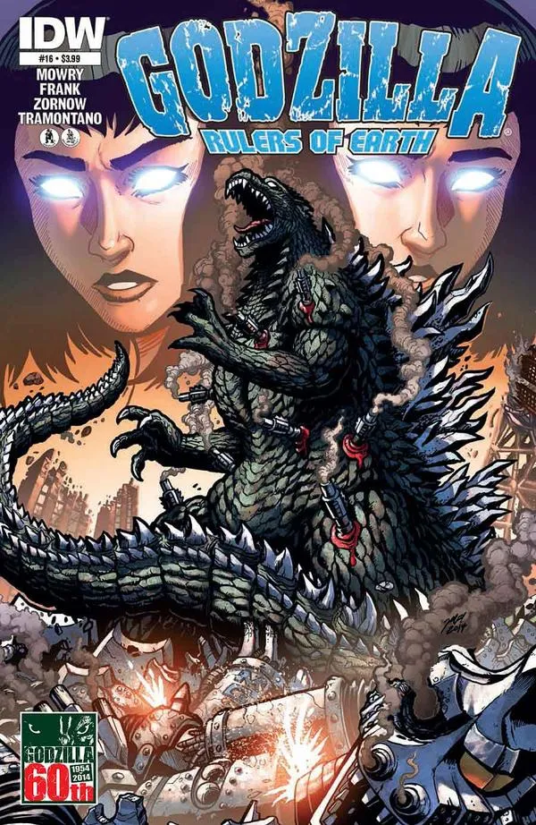 Cover of Godzilla: Rulers of Earth #16