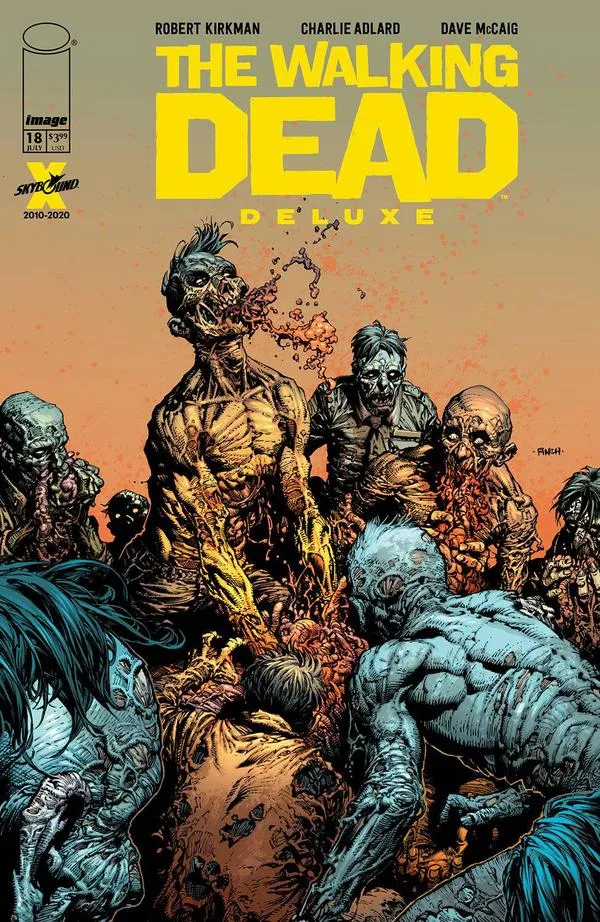 Cover of The Walking Dead Deluxe #18