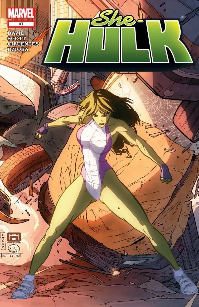 Cover of She-Hulk #37