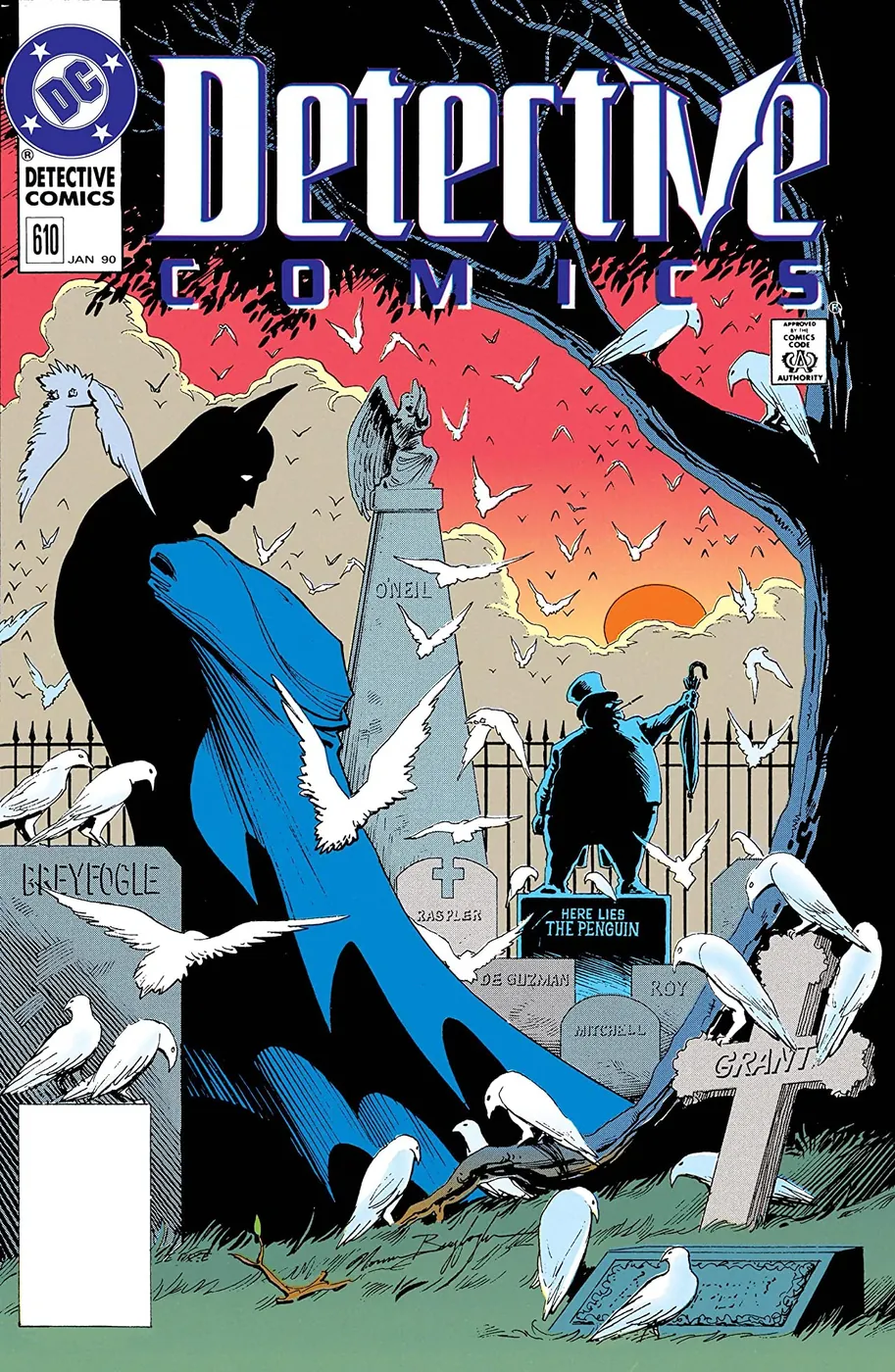 Cover of Detective Comics #610