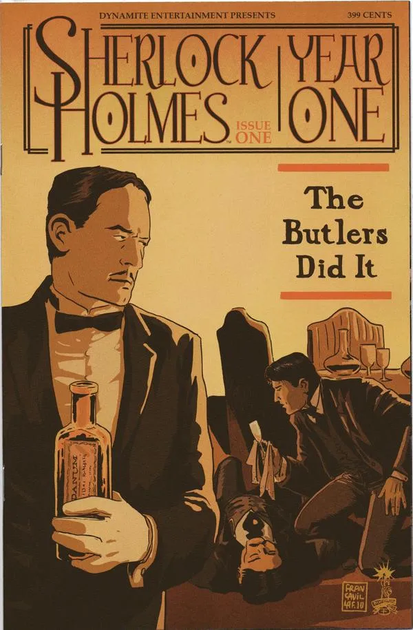Cover of Sherlock Holmes: Year One #1