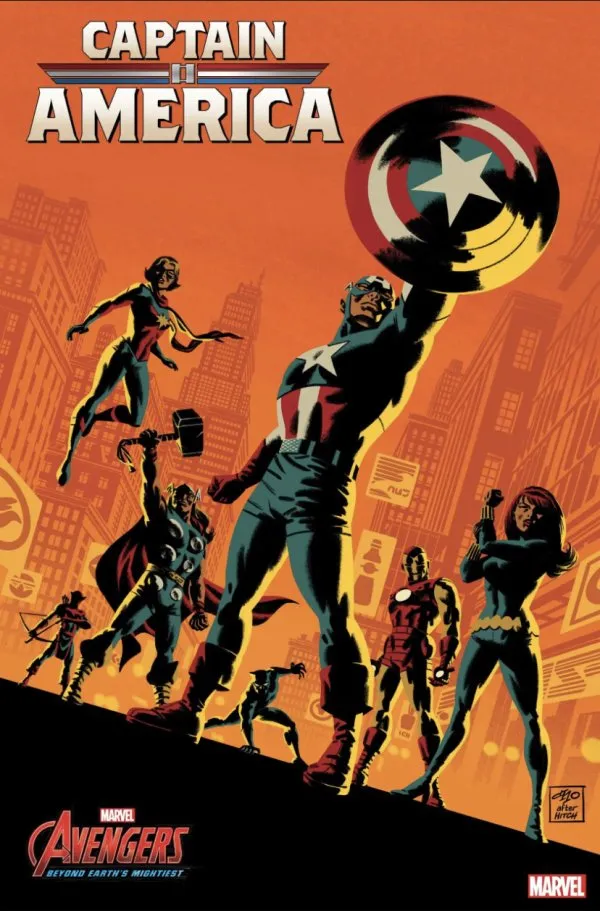 Cover of Captain America #1 (751)