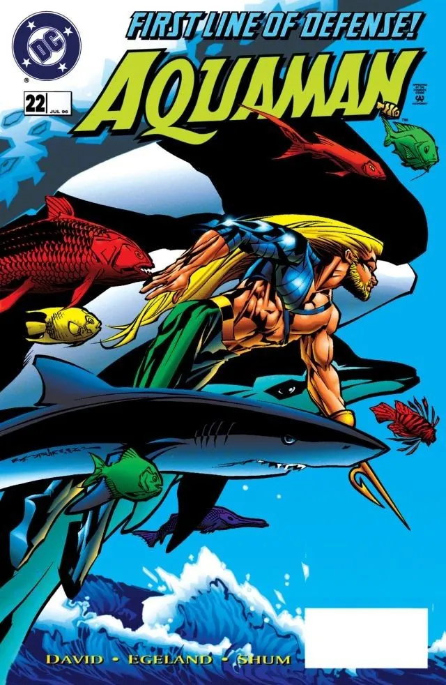 Cover of Aquaman #22