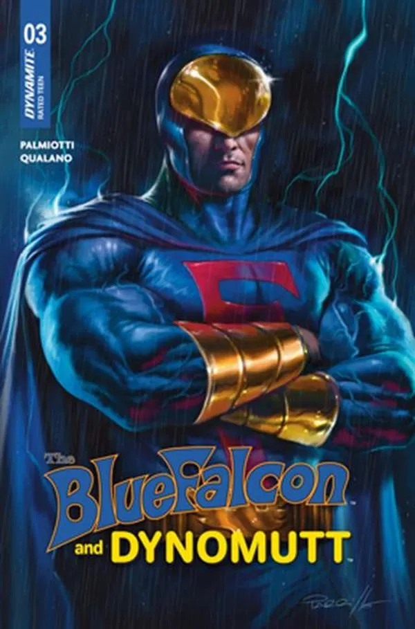 Cover of The Blue Falcon and Dynomutt #3