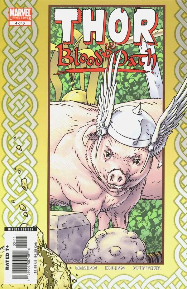 Cover of Thor: Blood Oath #4