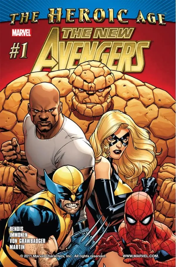Cover of New Avengers #1
