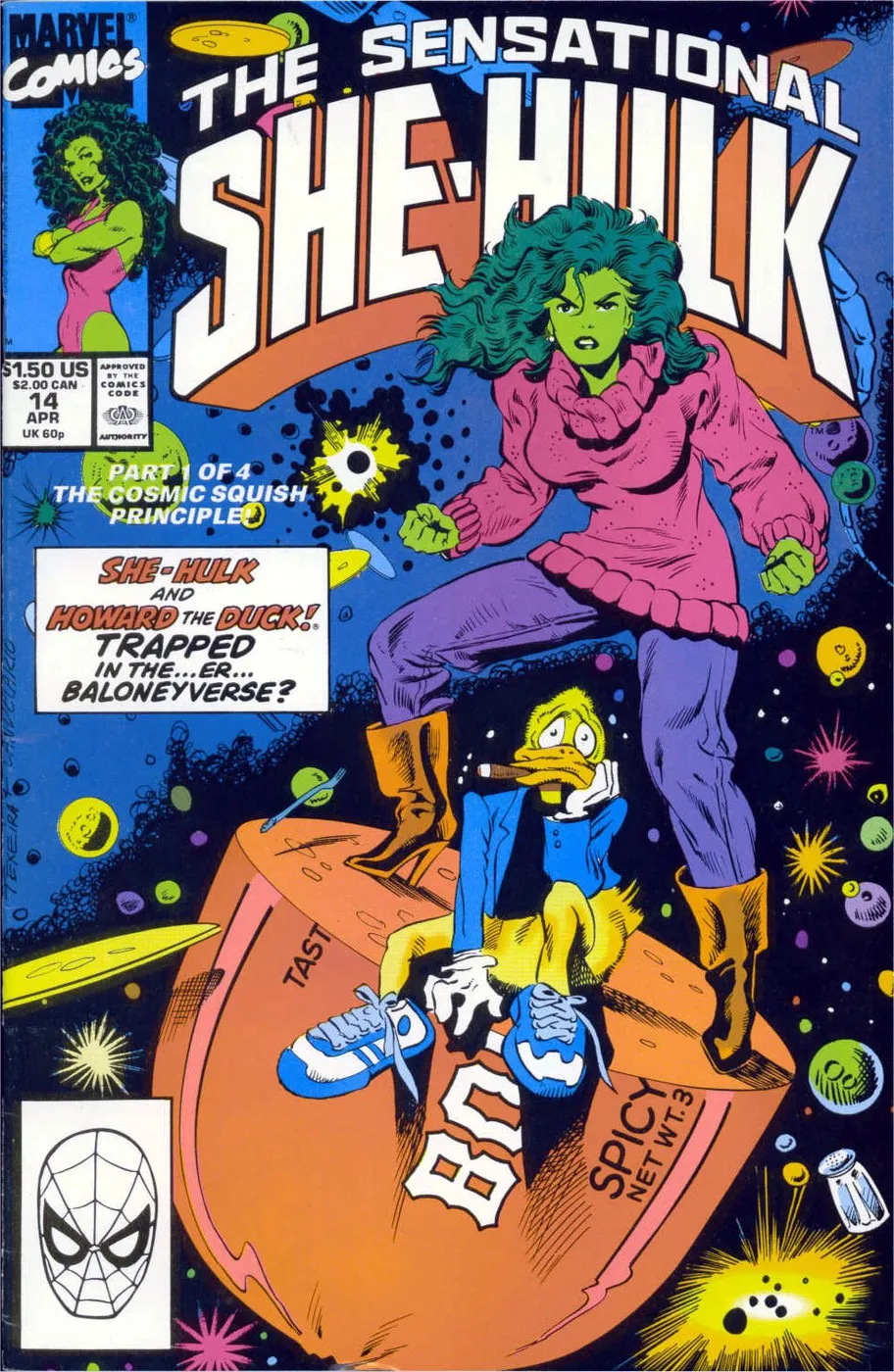 Cover of The Sensational She-Hulk #14