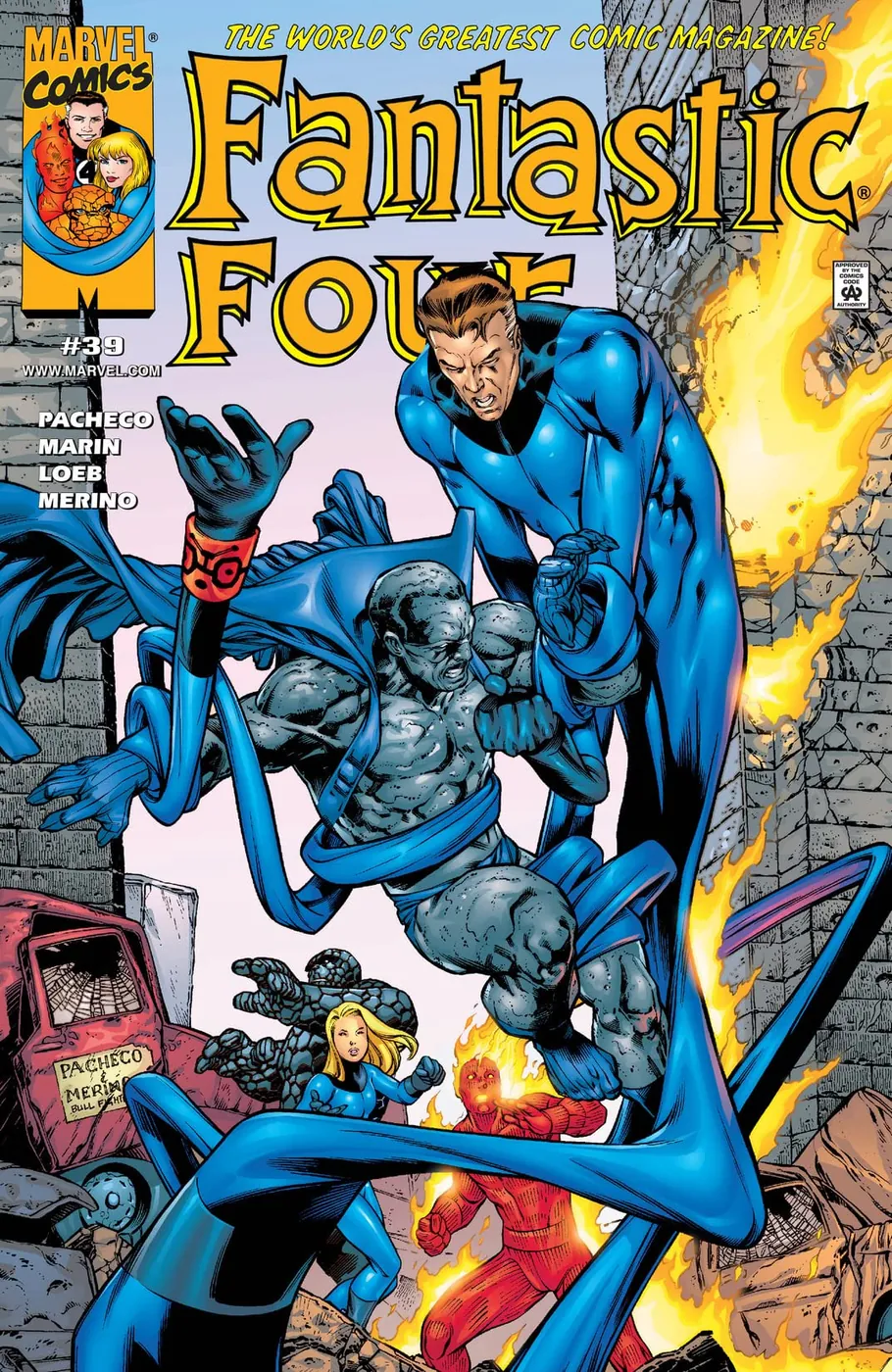 Cover of Fantastic Four #39