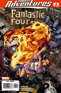 Cover of Marvel Adventures Fantastic Four #4
