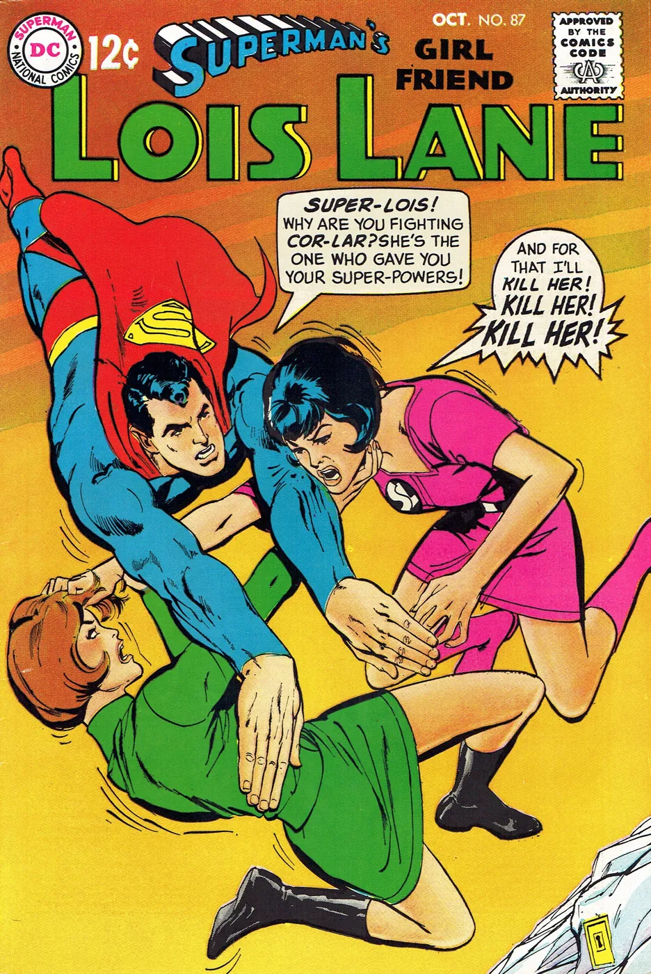 Cover of Superman's Girl Friend, Lois Lane #87