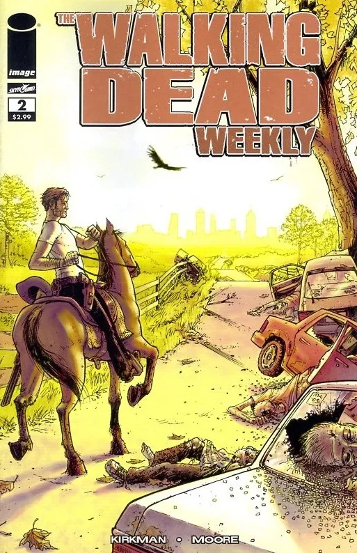 Cover of The Walking Dead Weekly #2