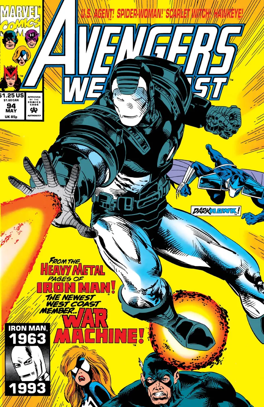 Cover of Avengers West Coast #94