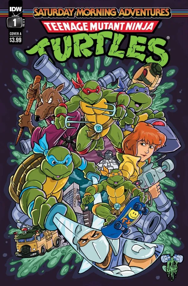Cover of Teenage Mutant Ninja Turtles: Saturday Morning Adventures #1