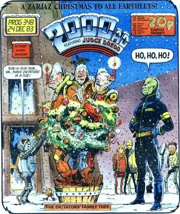 Cover of 2000 AD #348