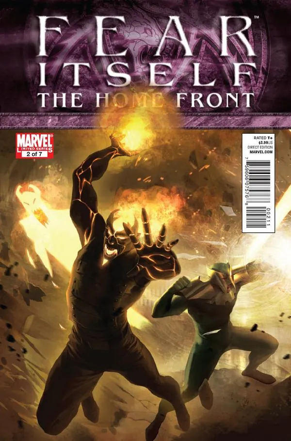 Cover of Fear Itself: The Home Front #2