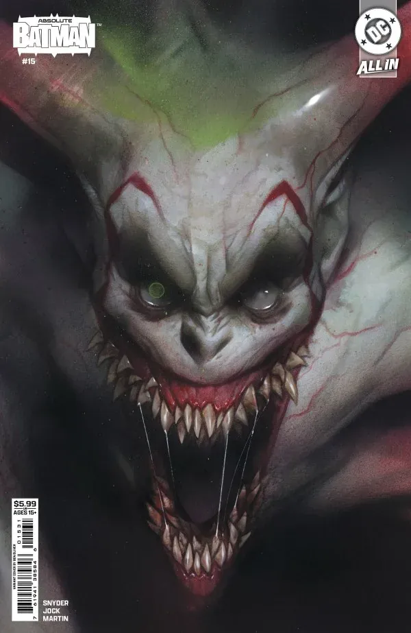 Cover of Absolute Batman #15