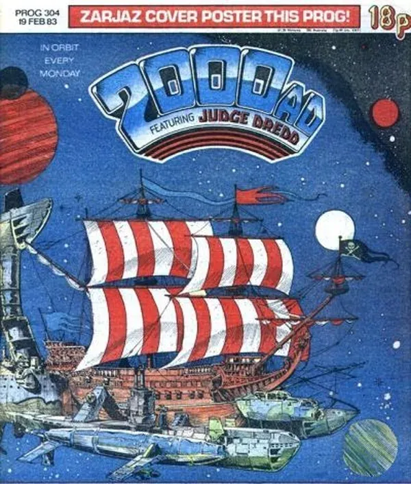 Cover of 2000 AD #304