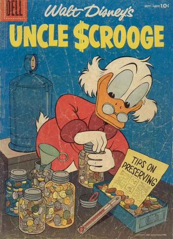 Cover of Walt Disney's Uncle Scrooge #15