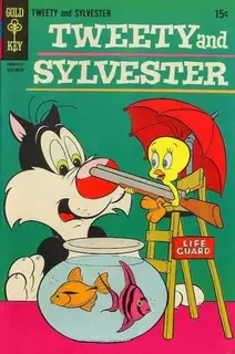 Cover of Tweety and Sylvester #12