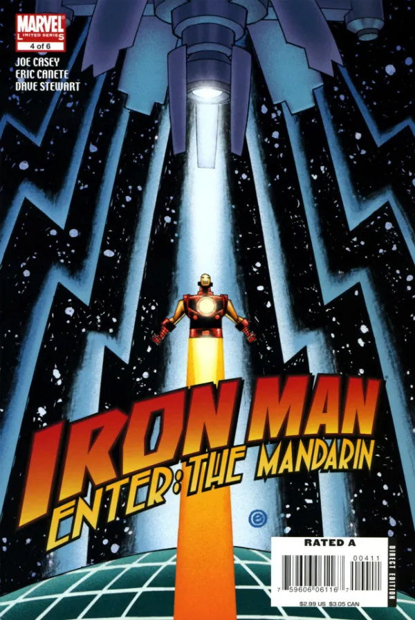 Cover of Iron Man: Enter the Mandarin #4