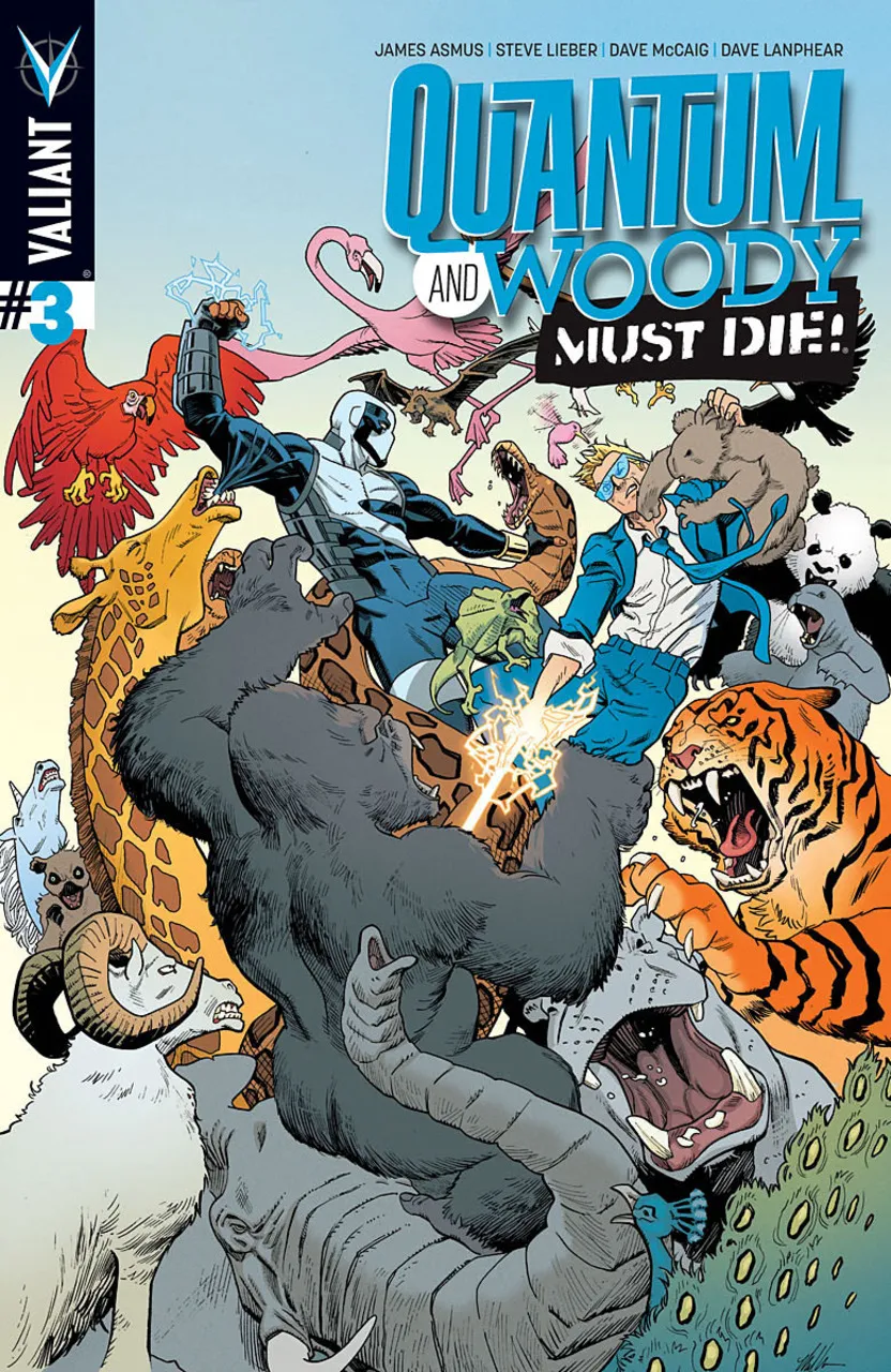 Cover of Quantum and Woody Must Die! #3