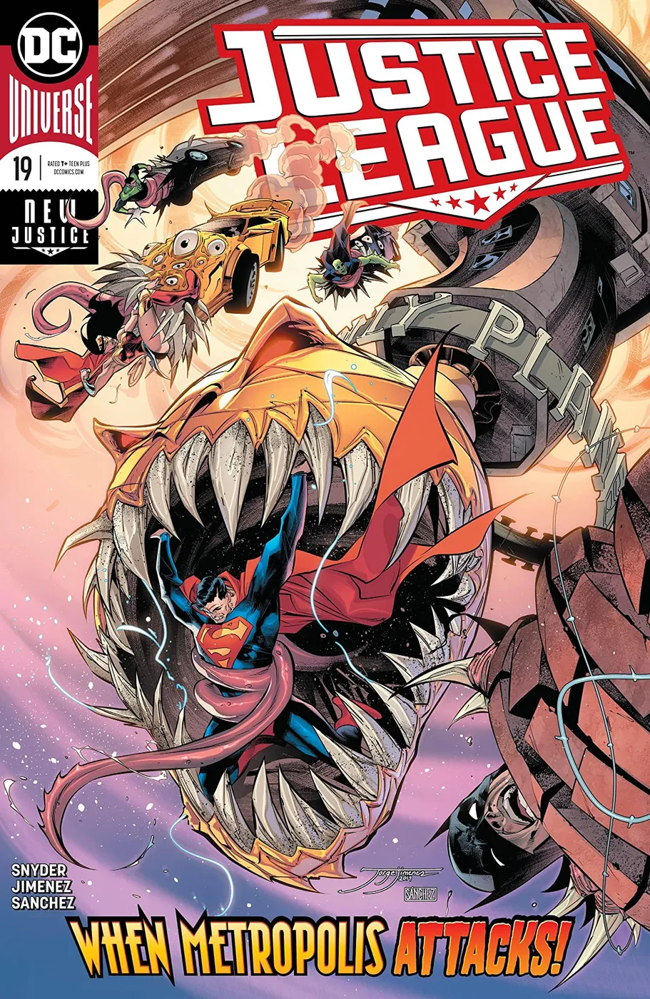 Cover of Justice League #19
