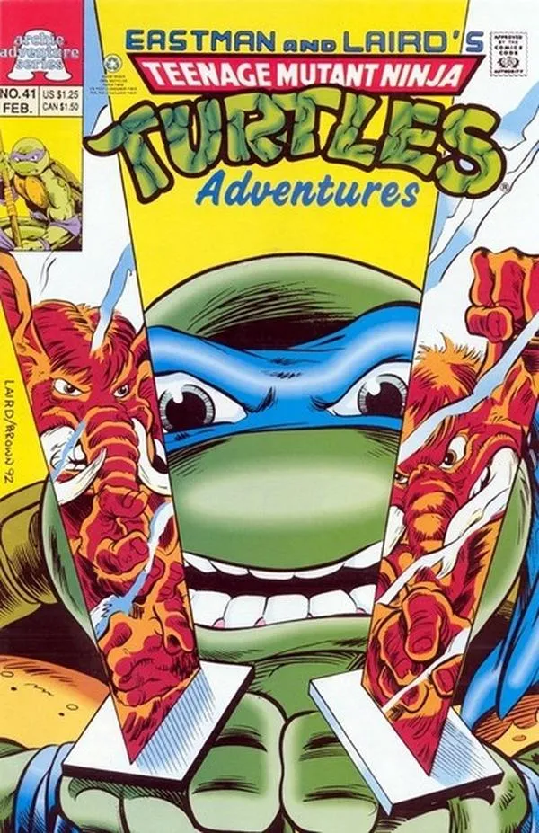 Cover of Teenage Mutant Ninja Turtles Adventures #41