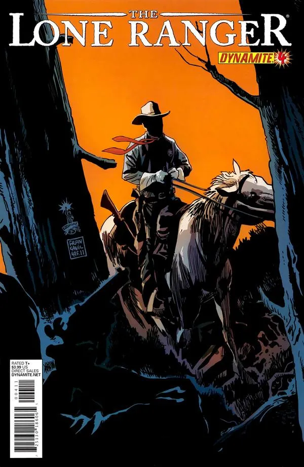 Cover of The Lone Ranger #4