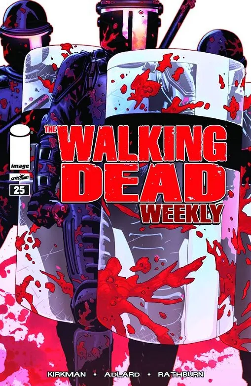 Cover of The Walking Dead Weekly #25